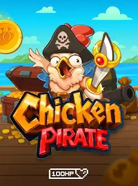 Chicken Pirate crash game at 990X COM